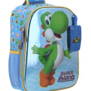 mochila yoshi azul termoformado 6d