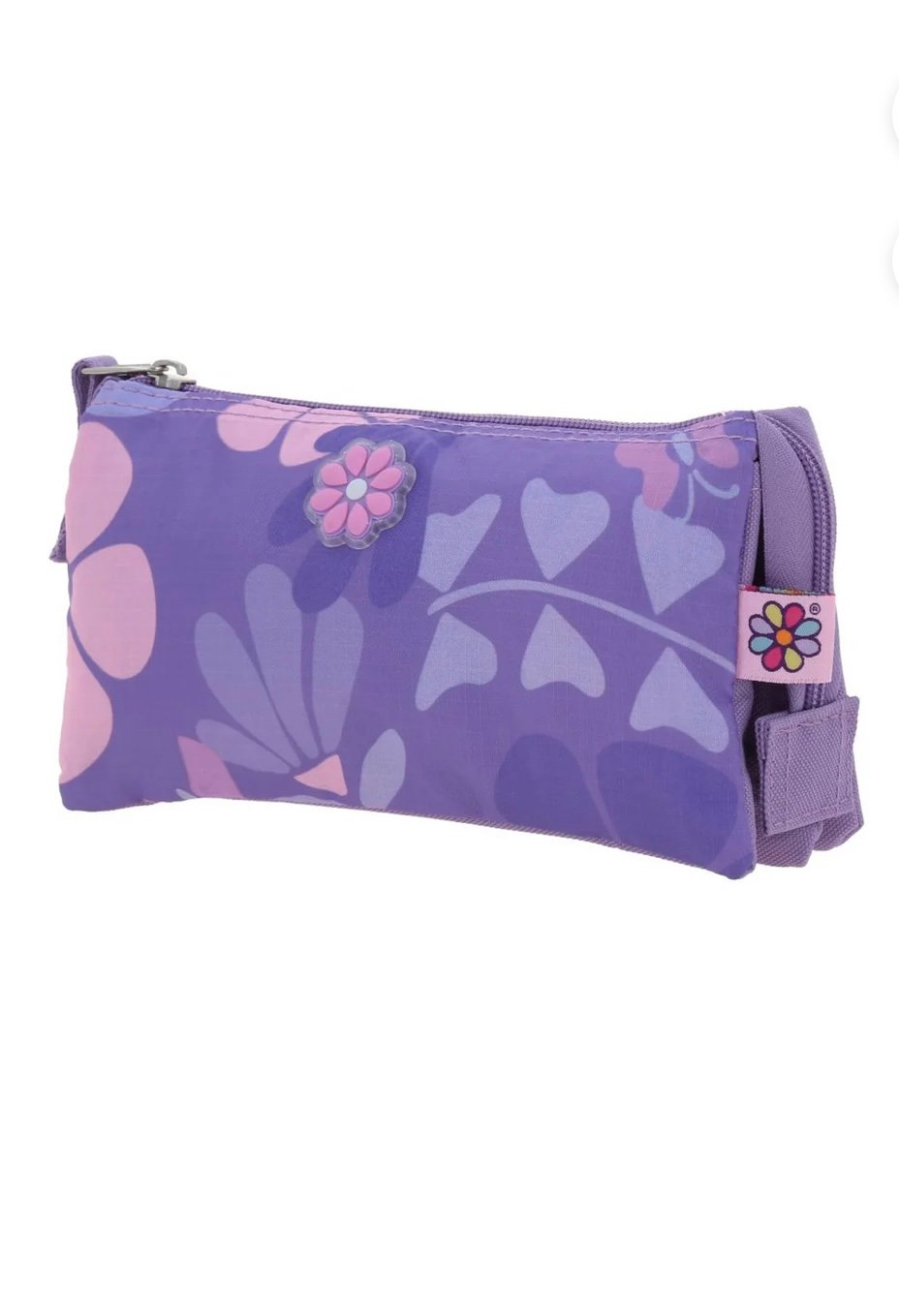 lapicera morada de bolsitas con resorte lapicera morada de bolsitas con resorte