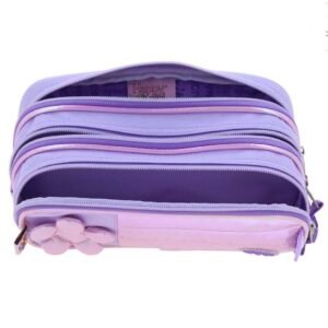 lapicera con flor 3d inflada brillante happy girl