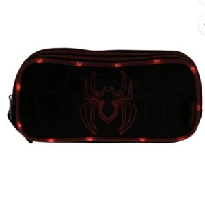 lapicera de spider man araña con luz