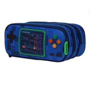 lapicera de consola de videojuego azul