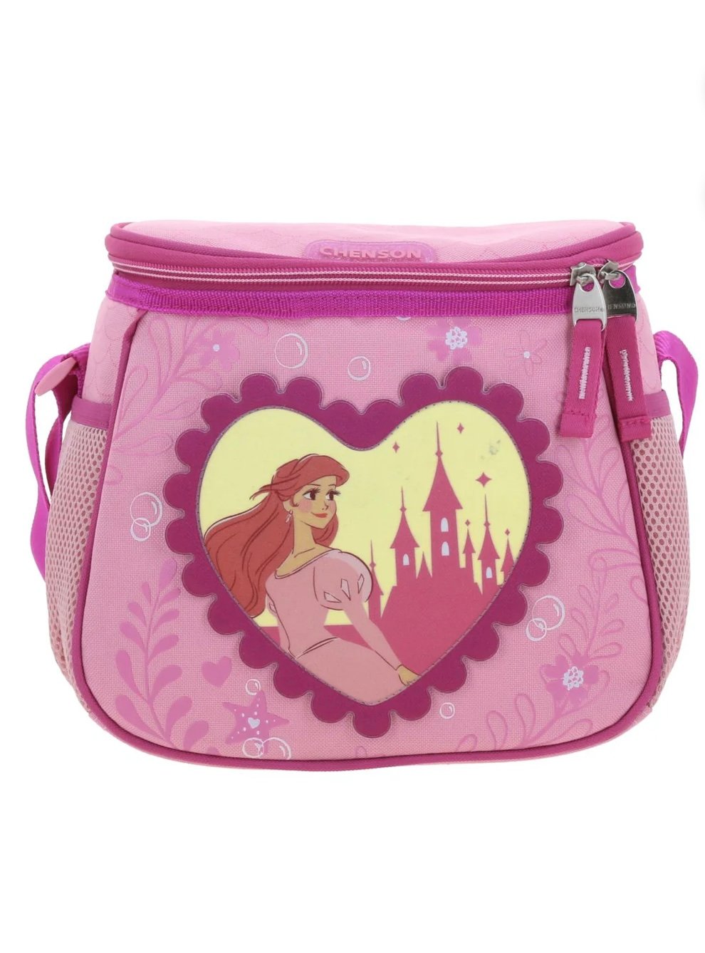 lonchera de ariel sirenita corazón rosa lonchera de ariel sirenita corazón rosa