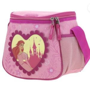 lonchera de ariel sirenita corazón rosa