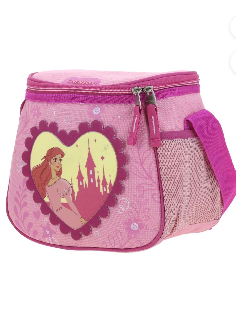 lonchera de ariel sirenita corazón rosa lonchera de ariel sirenita corazón rosa