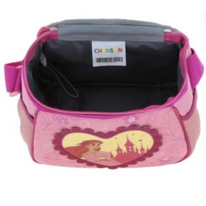 lonchera de ariel sirenita corazón rosa