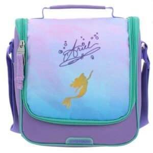 lonchera de ariel lila de bolsitas