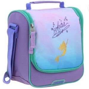 lonchera de ariel lila de bolsitas