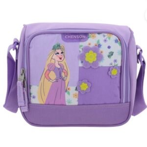 lonchera de rapunzel flores bordada