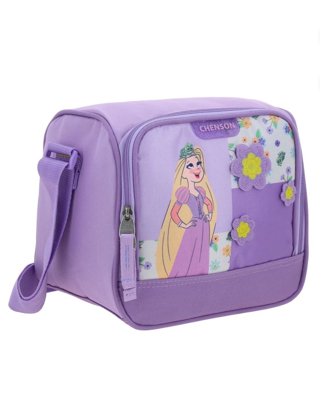 lonchera de rapunzel flores bordada lonchera de rapunzel flores bordada