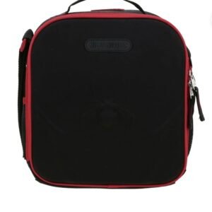 lonchera de miles morales araña 3d negra