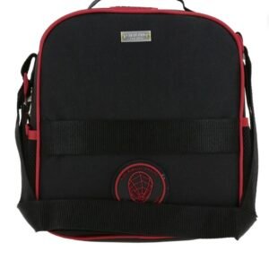 lonchera de miles morales araña 3d negra