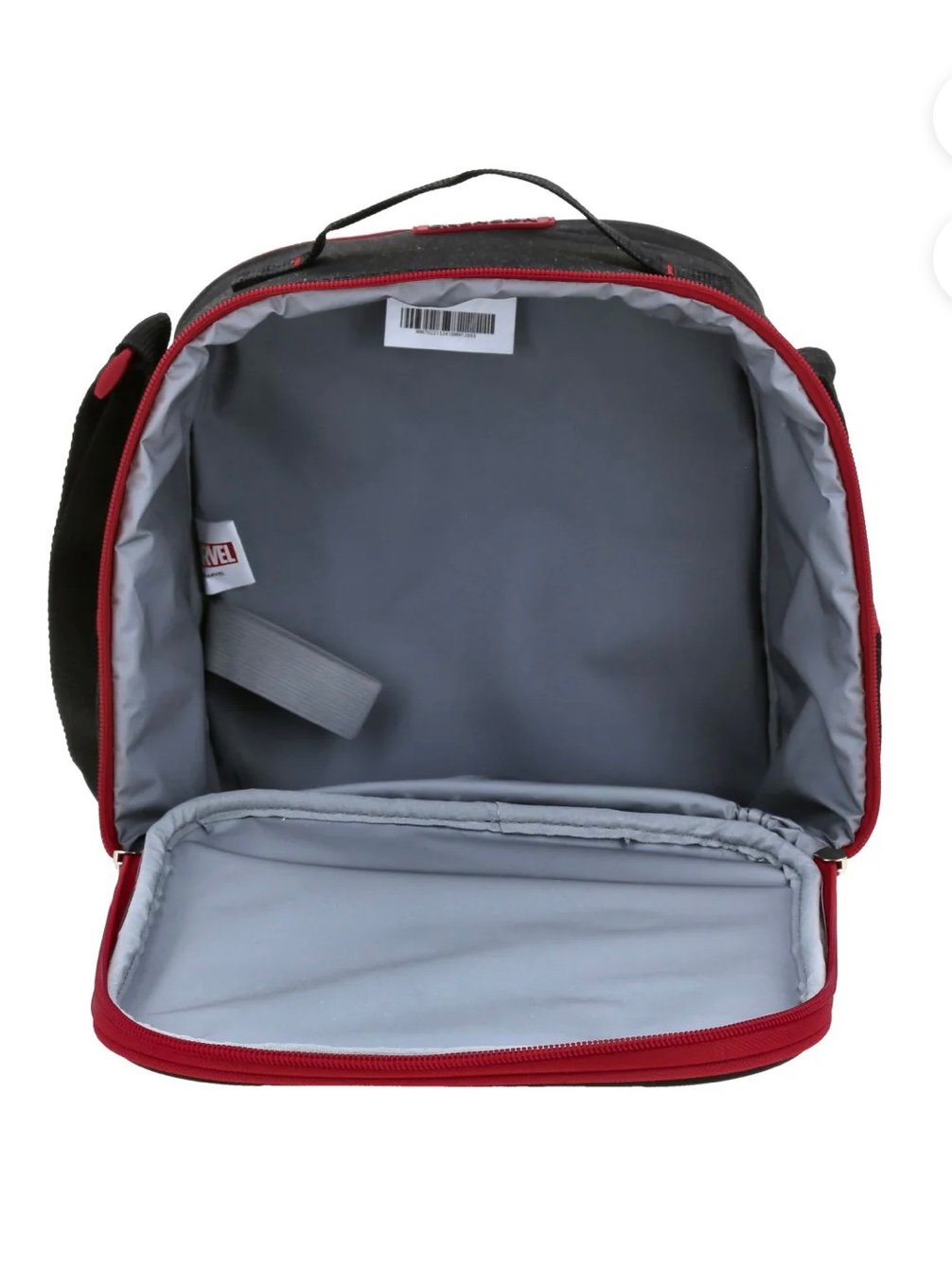 lonchera de miles morales araña 3d negra lonchera de miles morales araña 3d negra