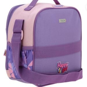 lonchera morada de bolsitas con resorte