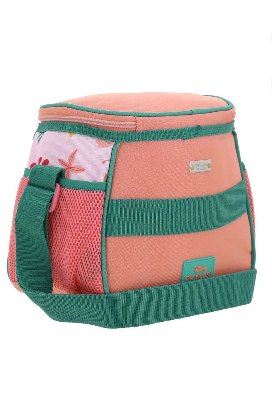 lonchera de princesas color salmón lonchera de princesas color salmón