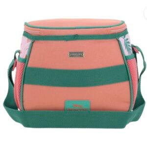 lonchera de princesas color salmón