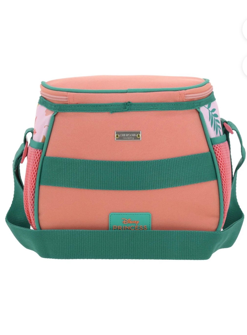 lonchera de princesas color salmón lonchera de princesas color salmón