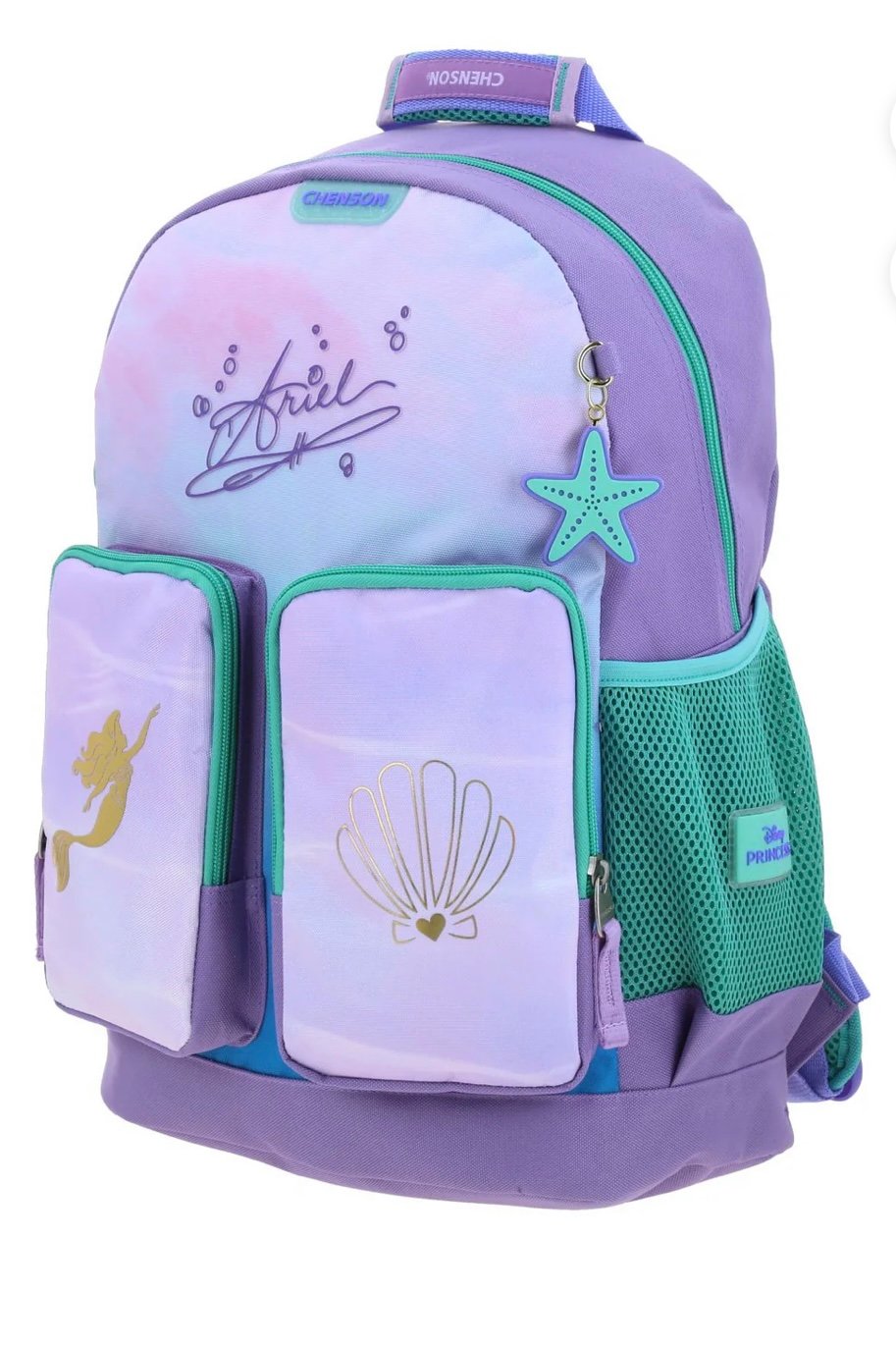 mochila de ariel lila de bolsitas mochila de ariel lila de bolsitas