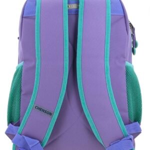 mochila de ariel lila de bolsitas