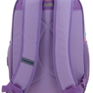 mochila de princesas lisa de brillos grande