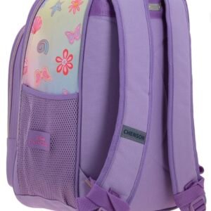 mochila de princesas lisa de brillos grande