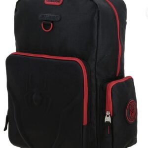 mochila de miles morales araña negra 3d