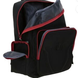 mochila de miles morales araña negra 3d