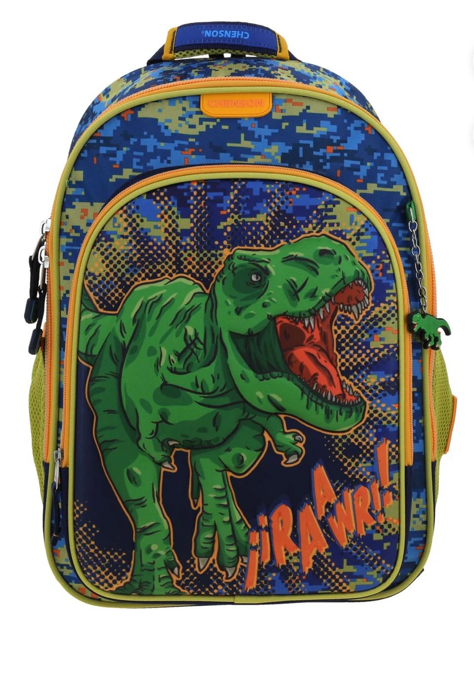 mochila de dinosaurio completo 3d con llavero mochila de dinosaurio completo 3d con llavero