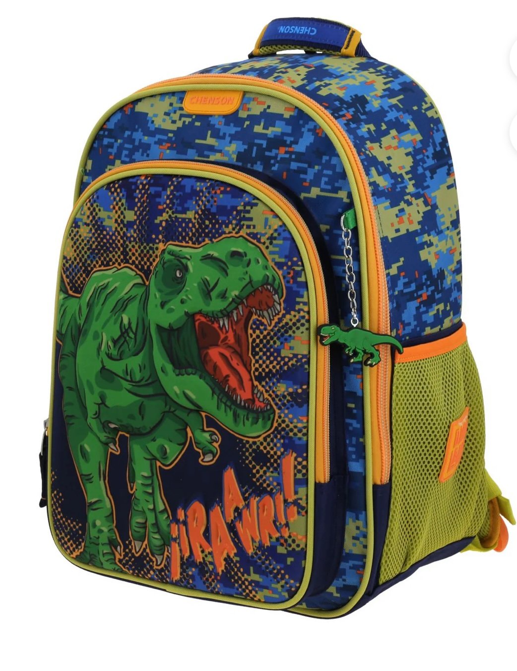 mochila de dinosaurio completo 3d con llavero mochila de dinosaurio completo 3d con llavero