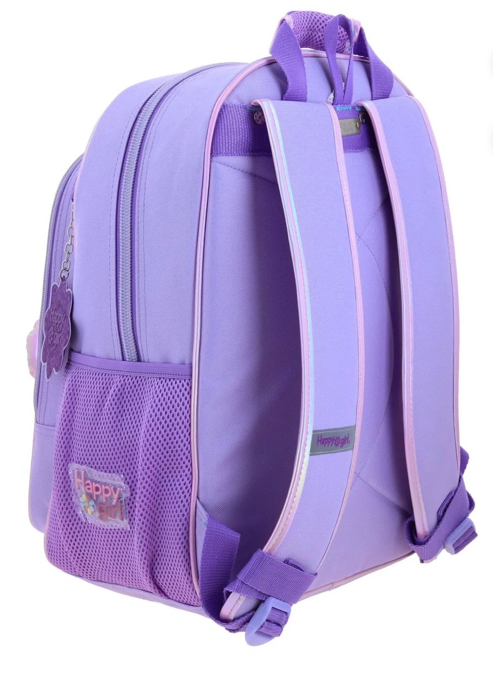 mochila con flor 3d inflada brillante happy girl mochila con flor 3d inflada brillante happy girl