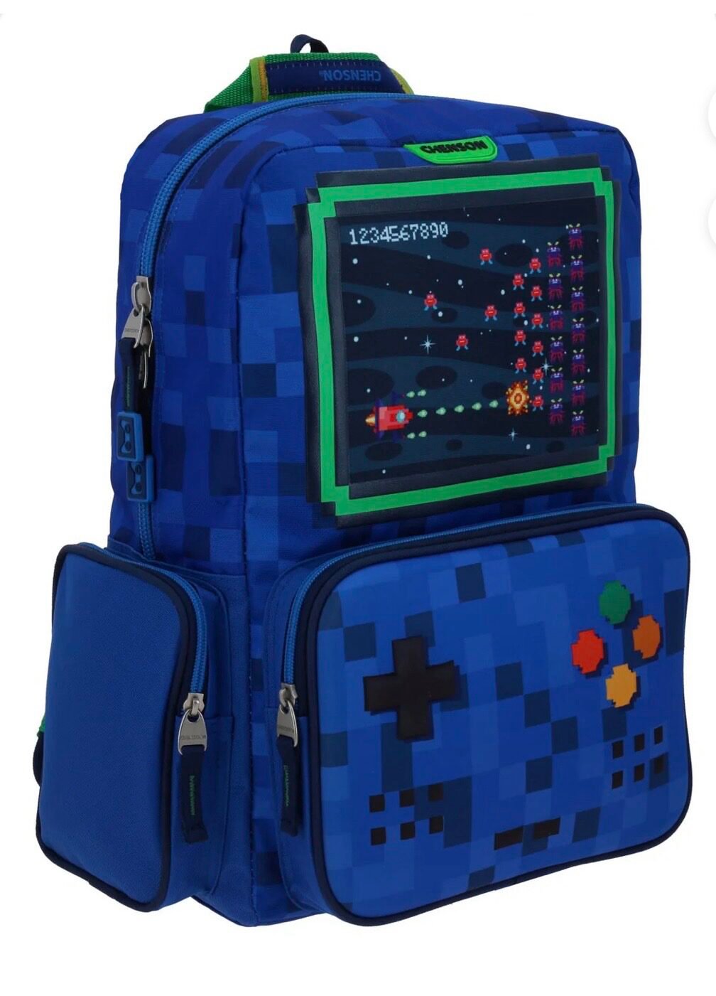 mochila de consola de videojuego azul mochila de consola de videojuego azul