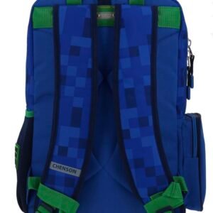 mochila de consola de videojuego azul