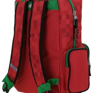 mochila de control de videojuego roja