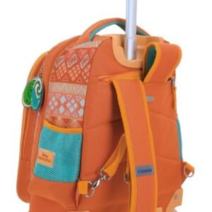 mochila con carro de fabrica de chenson de mohana 6d metalizada