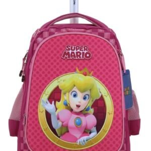 mochila con carro de fabrica de chenson de princesa peach anillo