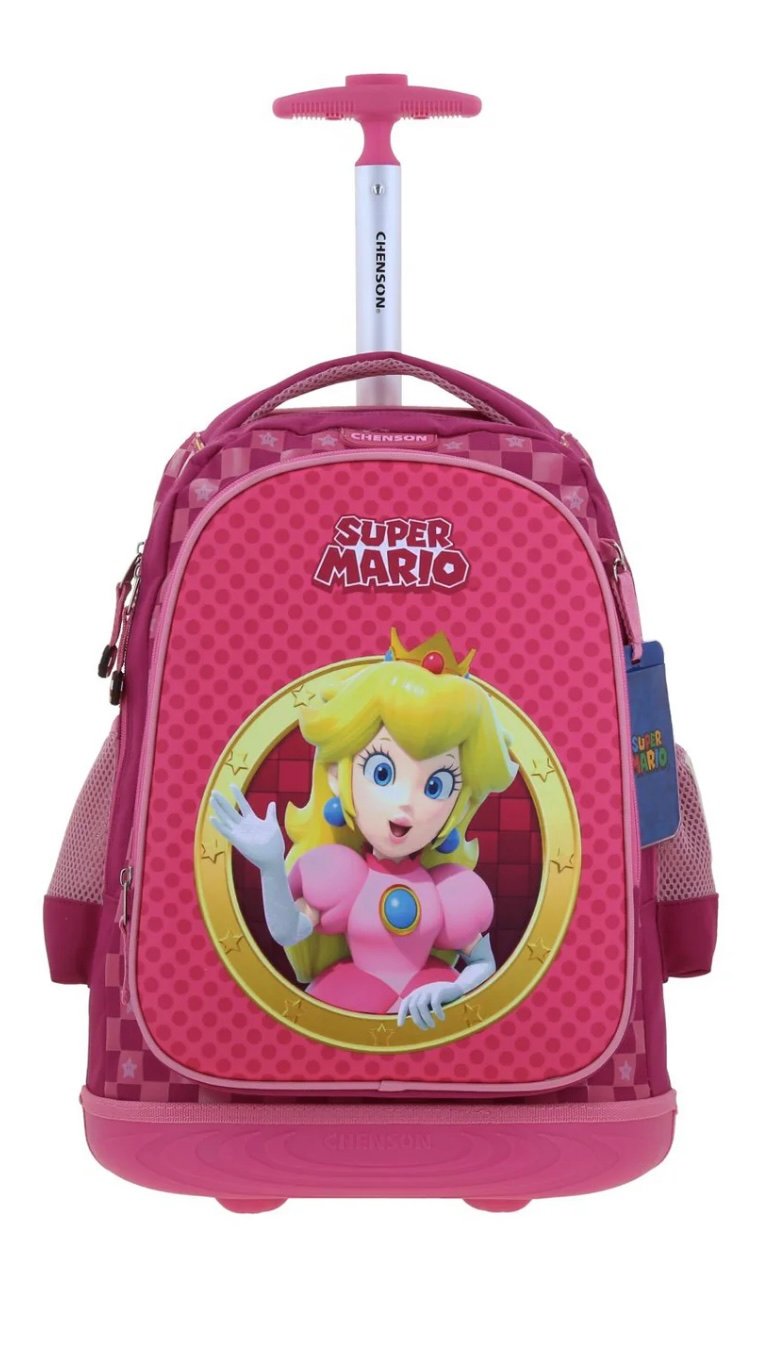 mochila con carro de fabrica de chenson de princesa peach anillo mochila con carro de fabrica de chenson de princesa peach anillo