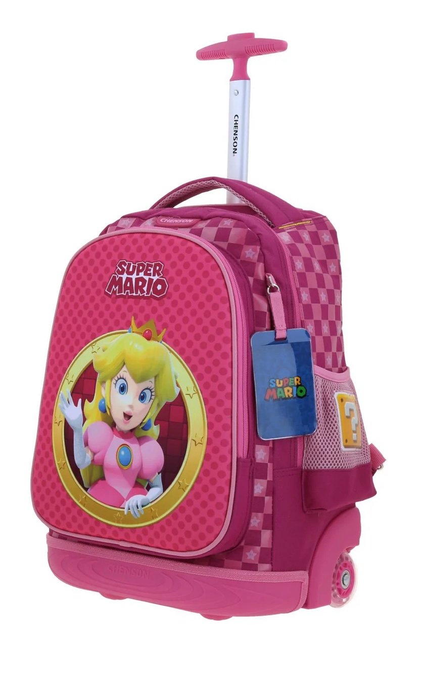 mochila con carro de fabrica de chenson de princesa peach anillo mochila con carro de fabrica de chenson de princesa peach anillo