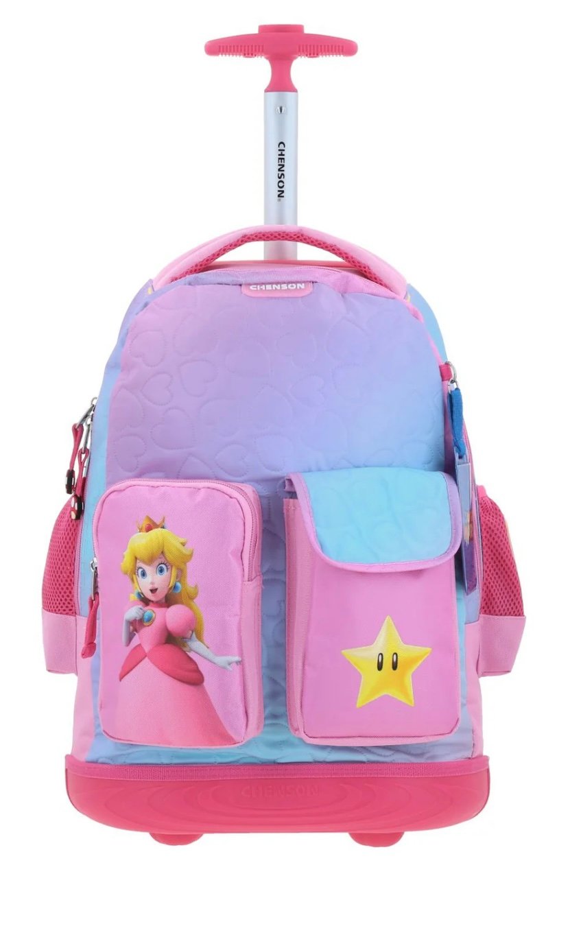 mochila con carro de fabrica de chenson de princesa peach bolsitas mochila con carro de fabrica de chenson de princesa peach bolsitas