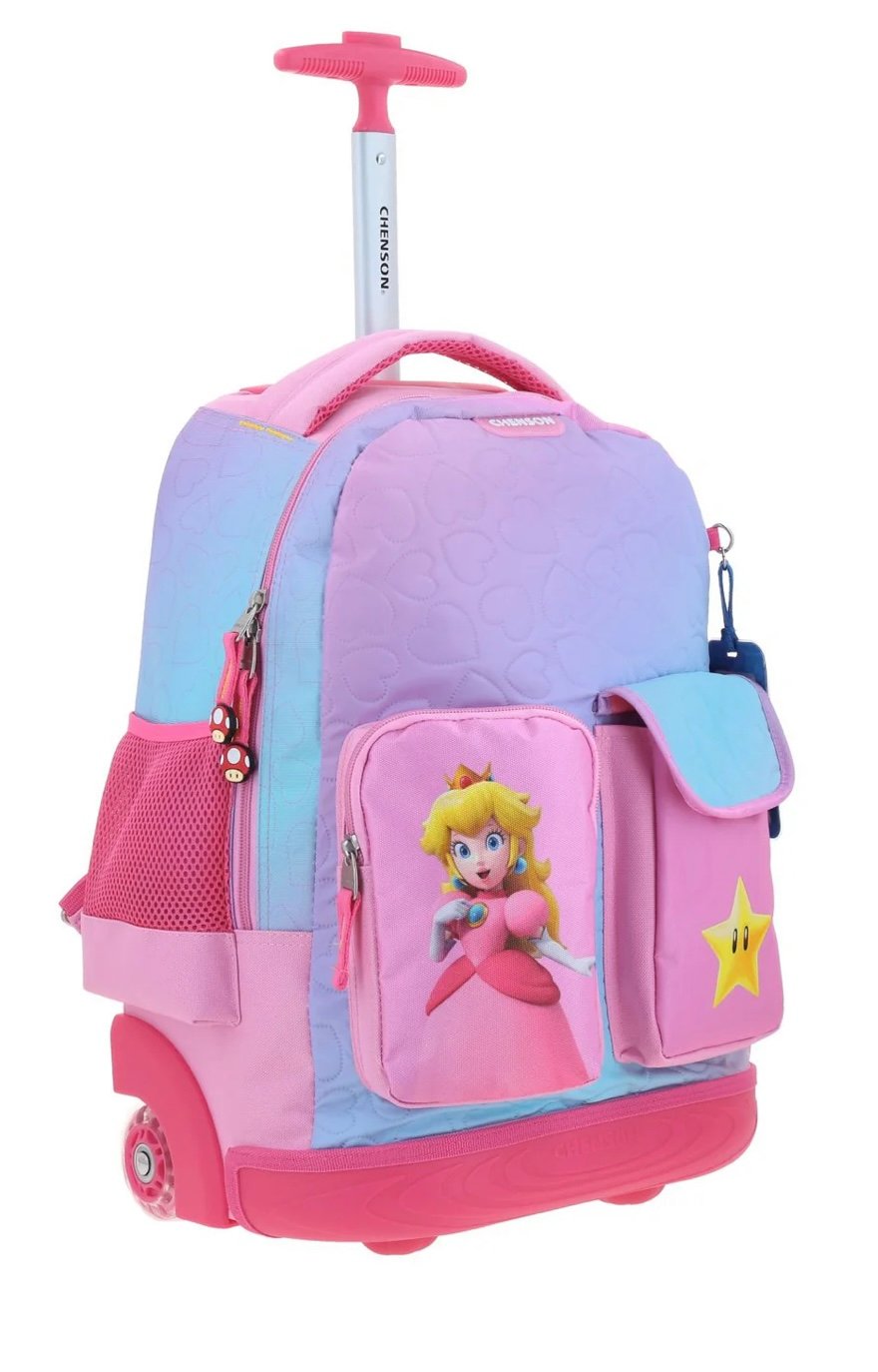 mochila con carro de fabrica de chenson de princesa peach bolsitas mochila con carro de fabrica de chenson de princesa peach bolsitas