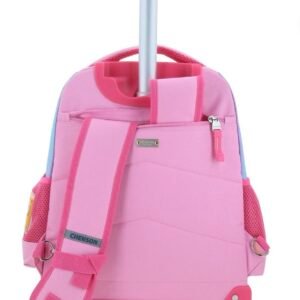mochila con carro de fabrica de chenson de princesa peach bolsitas