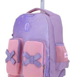 mochila con carro de fabrica de chenson de rapunzel de bolsitas