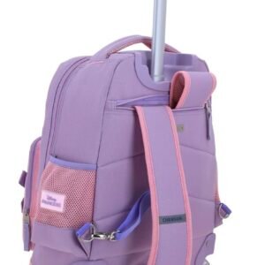 mochila con carro de fabrica de chenson de rapunzel de bolsitas