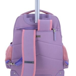 mochila con carro de fabrica de chenson de rapunzel de bolsitas