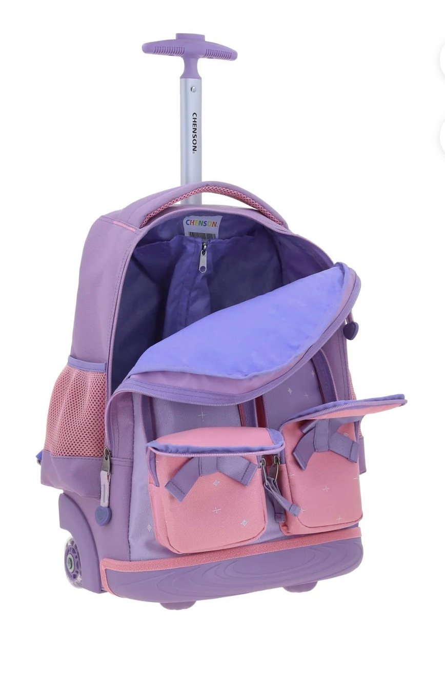 mochila con carro de fabrica de chenson de rapunzel de bolsitas mochila con carro de fabrica de chenson de rapunzel de bolsitas