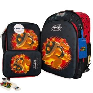 Inicio combo de bowser 3d liso negro grande