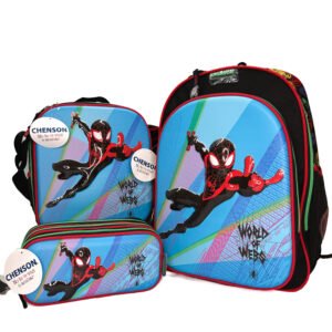 como de miles morales 3d fondo azul grande