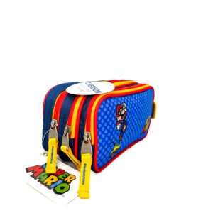 lapicera mario bross de bolsitas azul