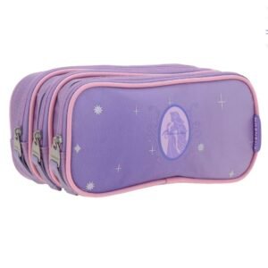 lapicera de rapunzel lila de moños