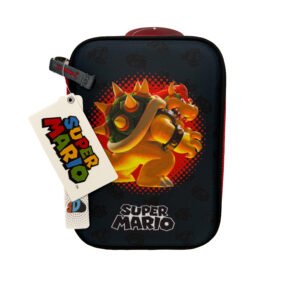 lapicera/organizadora de bowser 3d lisa negra