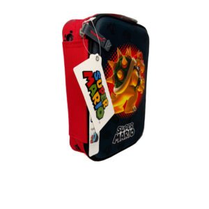 lapicera/organizadora de bowser 3d lisa negra