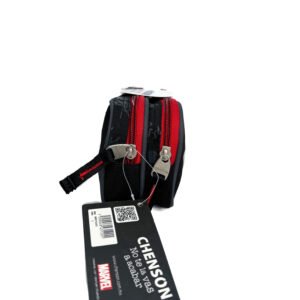 lapicera de miles morales fondo gris spider man